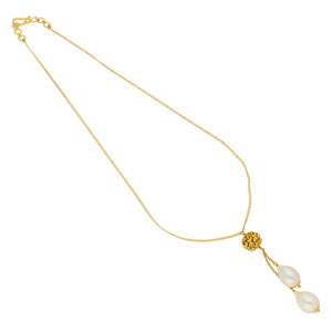 22KT (916) Pearls Gold Chain