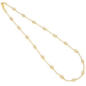 22KT (916) Pearls Gold Chain