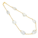 22KT (916) Pearls Gold Chain