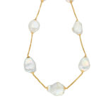 22KT (916) Pearls Gold Chain