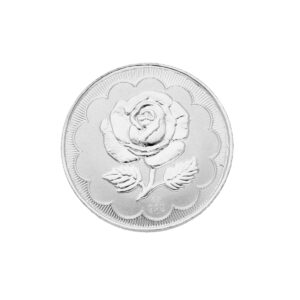 Flower Silver Coin