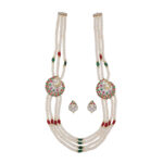 Gamini 4 Lines Pearl Set