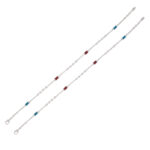 16 Grams Anahita 16 Grams Silver Payal