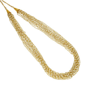 22KT (916) Basera Pearl Gold Chain