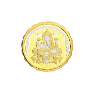 10 Gram Designer Ganesh Silver coin