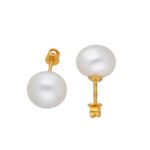 22KT Caitri Style Classic Gold Earrings