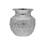 Goddess Dhana Laxmi Silver Kalash