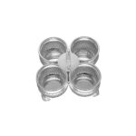 Silver Kumkum Haldi Holder