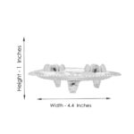 Decorative Puja Silver Thali