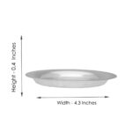 Pure Silver Plate For Puja