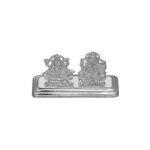 Laxmi Ganesh Silver Idol
