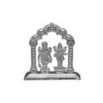 Lakshmi Narayan Silver idol in Mandapam