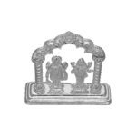 Lakshmi Narayan Silver idol in Mandapam