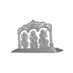 Laxmi Ganesh Saraswati idol in Mandapam