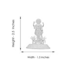 23 Grams Vishnu Silver Idol