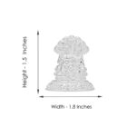 26 Grams Lakshmi Narayan Silver Idol
