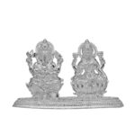 45 Grams Lakshmi & Ganesh Silver Idol