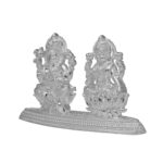 45 Grams Lakshmi & Ganesh Silver Idol