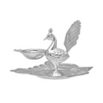45 Grams Peacock Silver DiyaS