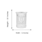 21 Grams Silver Pooja Glass