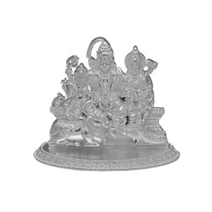 20 Grams Shiv Pariwar Silver Idol