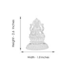 45 Grams Lakshmi Silver Idol