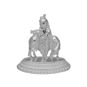 46 Grams Krishna Silver Idol