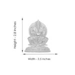 69 Grams Vighneshvara Silver Idol