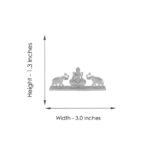 25 Grams Gaja Lakshmi Silver Idol