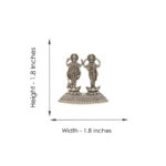 21 Grams Lord Lakshmi Narayan Silver Idol