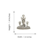14 Grams Lord Vishnu Silver Idol
