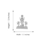 10 Grams Lord Vishnu Silver Idol