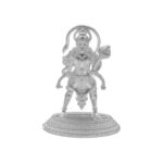 8 Grams Veer Anjaneya Hanuman Silver Idol