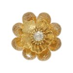 4.66 Grams Golden Pooja Flower