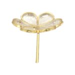 2.9 Grams Silver Flower for pooja