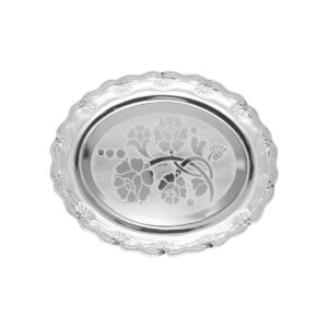 103 Grams Flower Design Thali