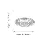 46 Grams Auspicious Silver Thali