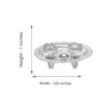 40 Grams Silver Thali Set