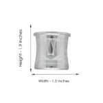 25 Grams Tilak Design Silver Glass