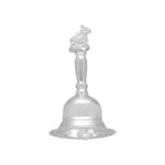 34 Grams Nandi Design Silver Pooja Bell