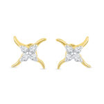 Coriandrum Diamond Earrings