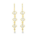 18kt Gold Jasmine Diamond Earrings