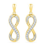 18 KT Gold Flawless Diamond Earrings