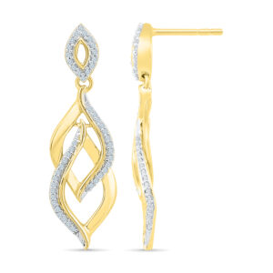 0.18 CaratDiamond Earrings