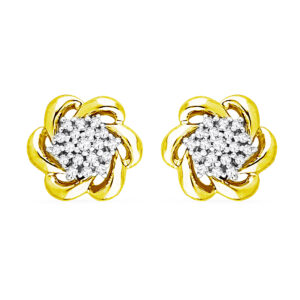 Rose Daimond Earrings