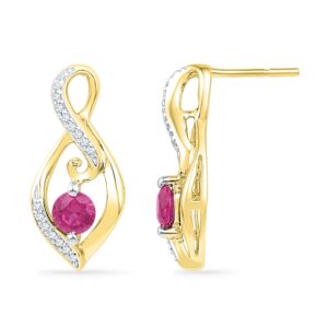 925 Eva Diamond Earrings
