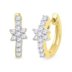 18kt Diamond Star Baalis