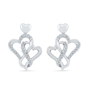 Hottie Heart Diamond Earring