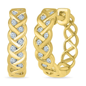 0.25 CaratDiamond Earrings