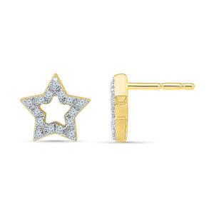 Star Diamond Earrings